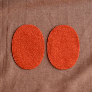 Knee/Elbow Patches - Organic Boiled Wool (1 Pair)
