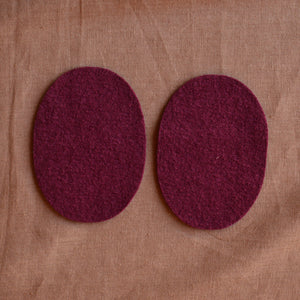 Knee/Elbow Patches - Organic Boiled Wool (1 Pair)