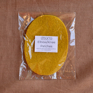 Knee/Elbow Patches - Organic Boiled Wool (1 Pair)