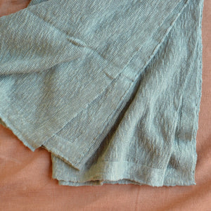 Knitted Summer Blanket - Organic Linen/Cotton (80x100cm)