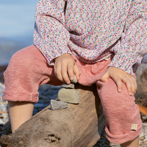 Kids Knitted Summer Pants - Organic Linen/Cotton (0-10y)