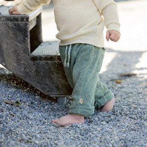 Kids Knitted Summer Pants - Organic Linen/Cotton (0-10y)