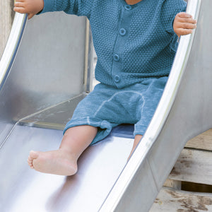 Kids Knitted Summer Pants - Organic Linen/Cotton (0-10y)