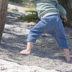 Kids Knitted Summer Pants - Organic Linen/Cotton (0-10y)