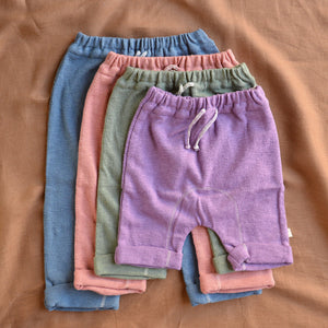 Kids Knitted Summer Pants - Organic Linen/Cotton (0-10y)