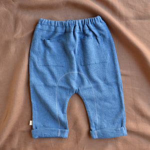 Kids Knitted Summer Pants - Organic Linen/Cotton (0-10y)