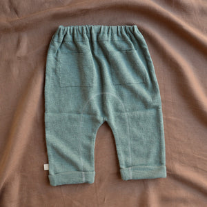 Kids Knitted Summer Pants - Organic Linen/Cotton (0-10y)