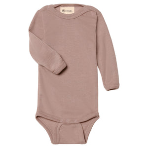 Baby Bodysuit Long Sleeve - Organic Merino/Silk (0-3yrs)