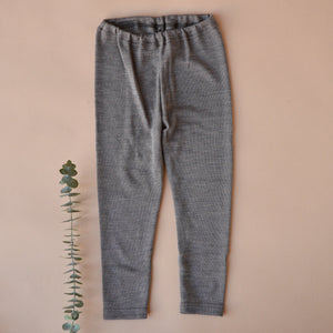 Baby Leggings - Organic Wool/Silk - Walnut (0-2y)