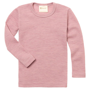 Child's Long Sleeve Top - 100% Organic Merino (3-10y)