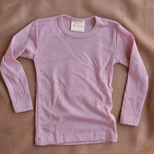 Child's Long Sleeve Top - 100% Organic Merino (3-10y)