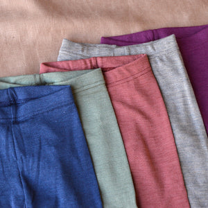 Child's Leggings - Organic Wool/Silk (1-14y)
