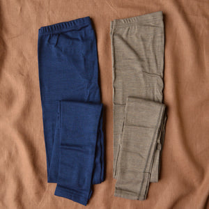 Men's Organic Merino Wool/Silk Leggings