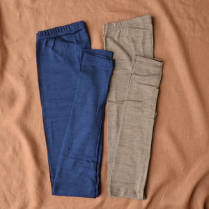 Men's Organic Merino Wool/Silk Leggings