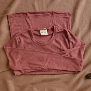 Men's Organic Merino/Silk Long Sleeve Top