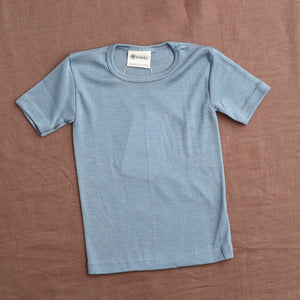 Child's T-Shirt - Organic Merino/Silk (1-14y)