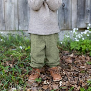 Boiled Wool Pants - 100% Organic Merino (1-6y+)