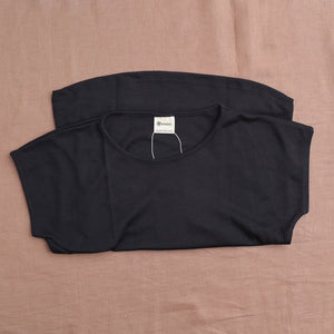 Women's Drop Shoulder Top - Organic Merino/Silk