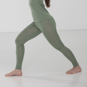 Women's 100% Organic Merino Wool Leggings