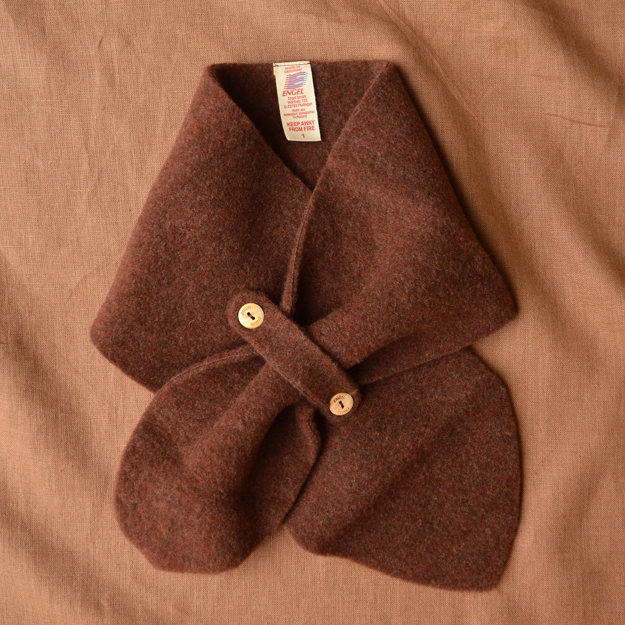 Child's Crossover Scarf in 100% Merino Wool Fleece *Arriving Autumn