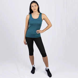 Sleeveless Sports Tank - Organic Merino/Silk (Women’s S-L)
