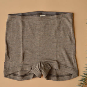 Women's Boy Leg Briefs - Organic Merino/Silk