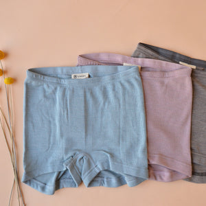 Women's Boy Leg Briefs - Organic Merino/Silk