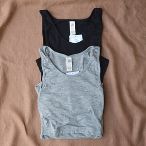 Breastfeeding/Maternity Tank - Organic Merino/Silk