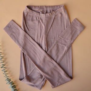 Women's Organic Merino Wool/Silk Leggings