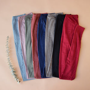 Women's Organic Merino Wool/Silk Leggings