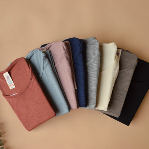 Women's Sleeveless Vest - Organic Merino/Silk