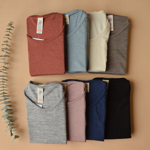 Women's Sleeveless Vest - Organic Merino/Silk