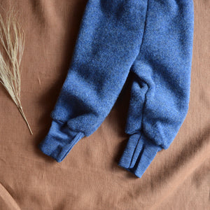 Baby Wool Fleece Pants - Blue (0-24m) *Retired colour