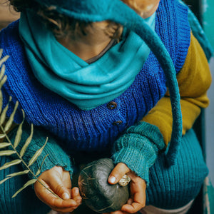 Tube Scarf - Organic Wool/Silk (Child-Adult) *Last One!