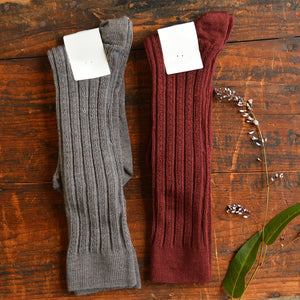 FUB Merino Wool Socks - Fine Kneehighs (Adults)