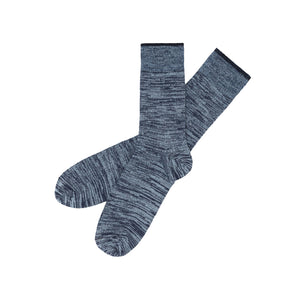 FUB Merino Wool Socks - Fine Melange Knit (Adults)