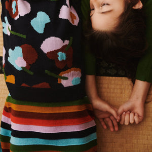 Striped Skirt - 100% Merino (5-12y+ Teen/Womens' XS) *Arriving 2026