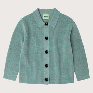 Women's Fine Rib Cardigan - 100% Merino (Teens-Womens S) *Arriving 2026