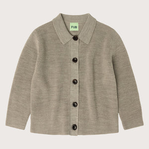 Women's Fine Rib Cardigan - 100% Merino (Teens-Womens S) *Arriving 2026