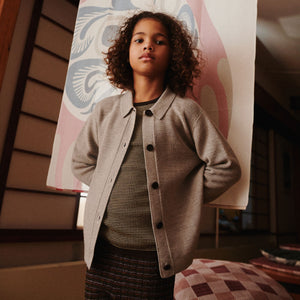 Women's Fine Rib Cardigan - 100% Merino (Teens-Womens S)