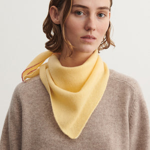 Women's Bandana Scarf - 100% Lambswool