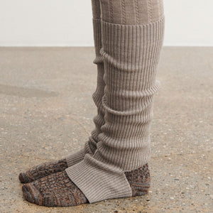 Women's Fine Rib Legwarmers - 100% Merino