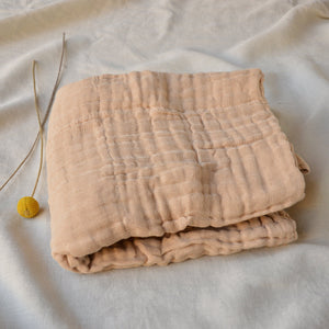 Muslin Wrap - Undyed Organic Cotton (100x100cm)