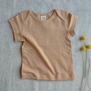 Baby T-Shirt - Undyed Organic Heirloom Cotton (Newborn-24m)