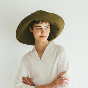 Atlin Linen Sun Hat (Women)