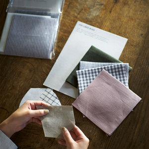 100% Linen Remnant Pack (30cm squares)