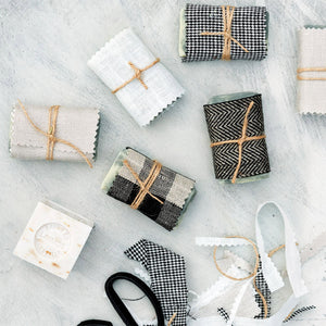 100% Linen Remnant Pack (30cm squares)