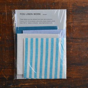 100% Linen Remnant Pack (30cm squares)