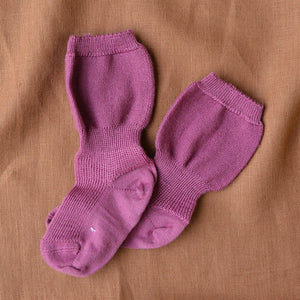 100% Organic Wool Baby Socks (0-3y)