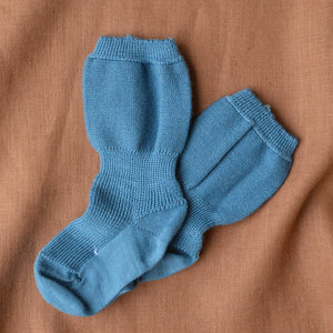 100% Organic Wool Baby Socks (0-3y)